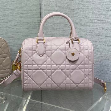 GROOVE 25 BAG IN LIGHT PINK LAMBSKIN House Of Sarah