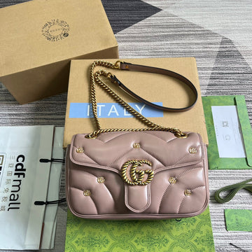 GG MARMONT MEDIUM 26 BAG IN HOT PINK LAMBSKIN House Of Sarah