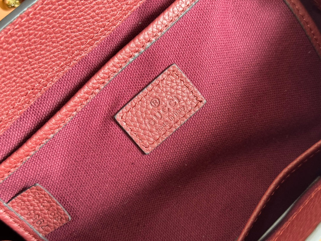 SMALL JACKIE TOTE 24 IN BURGUNDY LAMBSKIN by House Of Sarah