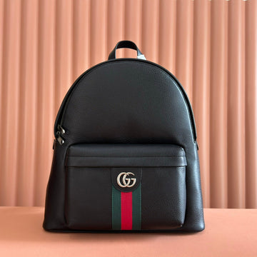 GUCCI 25S OPHIDIA MEDIUM BACKPACK 41 BLACK IN CALFSKIN House Of Sarah Bags