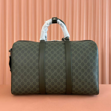 GUCCI 25S OPHIDIA MEDIUM BAG 45 CM IN MOSS GREEN CALFSKIN House Of Sarah
