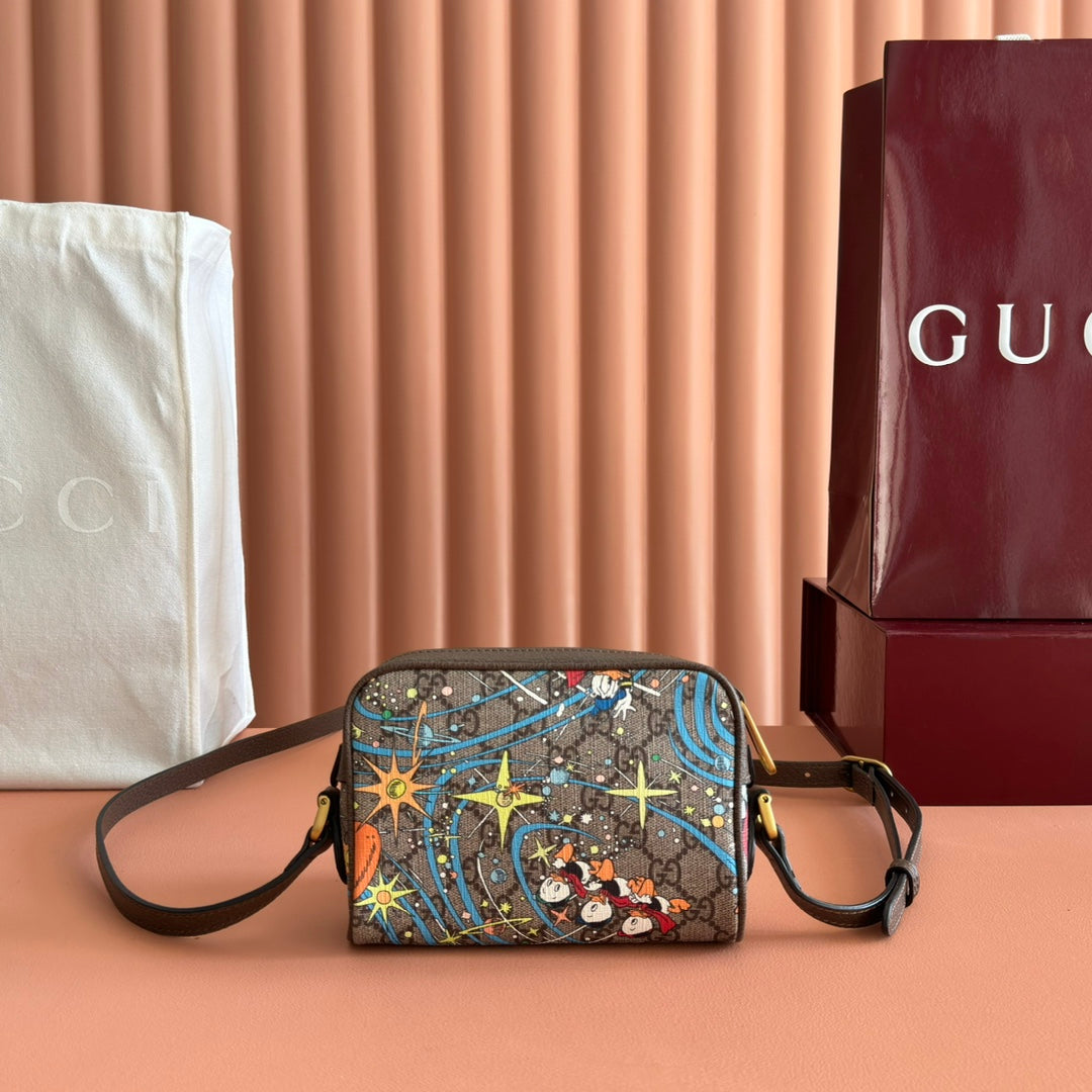 GUCCI 25S SHOULDER BAG 18 CM IN MULTICOLOR CALFSKIN House Of Sarah
