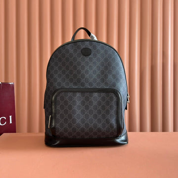GUCCI 25S SUPREME BACKPACK 41 CM IN DARK SLATE GRAY CALFSKIN House Of Sarah