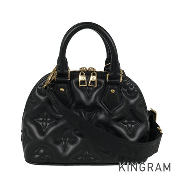 LOUIS VUITTON Bubble Gram Alma Soft BB 2WAYShoulder Handbag