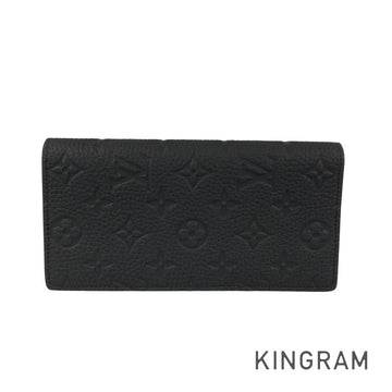 LOUIS VUITTON Monogram Embossed Portefeuille Brazza M69038 Long wallet bifold