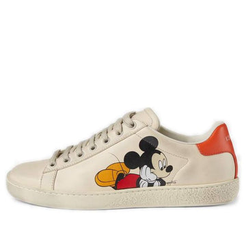 (WMNS) Disney x Gucci Ace Low 'Mickey Mo  - Ivory' 602129-AYO70-9591