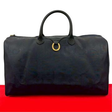 Christian Dior Leather Boston Bag