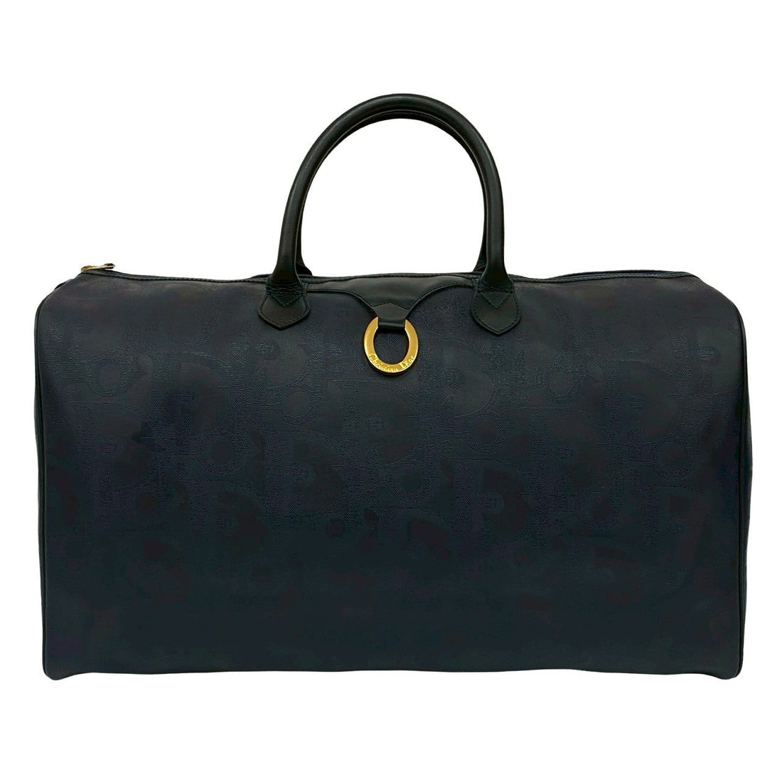 Christian Dior Leather Boston Bag