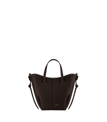 Cyme Tote Nano - Textured Ebony
