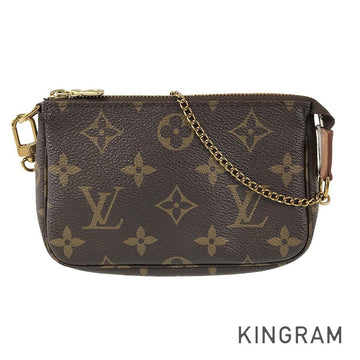 LOUIS VUITTON Monogram Mini Pochette Accessoire M58009 Pouch