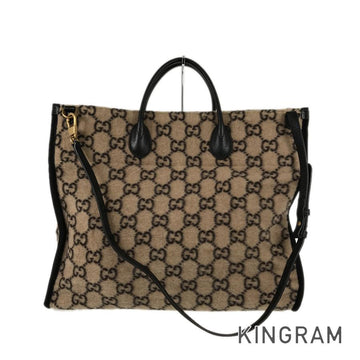 GUCCI GG wool 598169 Tote bag