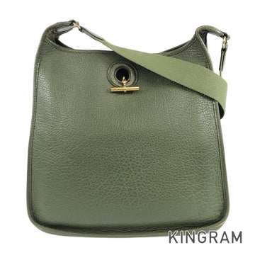 HERMES ?D Gold Hardware Shoulder Bag