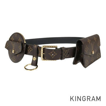 LOUIS VUITTON Monogram Santur Daily M0236U Waist pouch