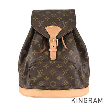LOUIS VUITTON Monogram Montsouris MM M51136 Backpack