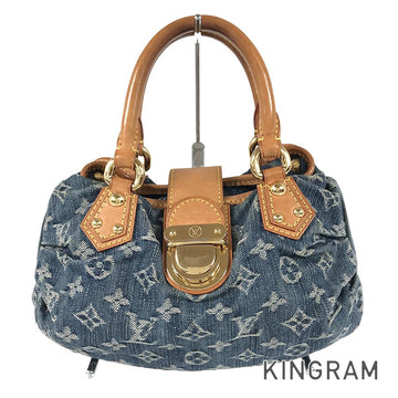 LOUIS VUITTON Monogram Denim Pleaty M95020 Hand bag