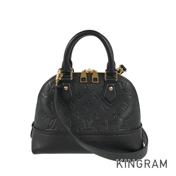 LOUIS VUITTON Monogram Empreinte Neo Alma BB M44829 Hand bag