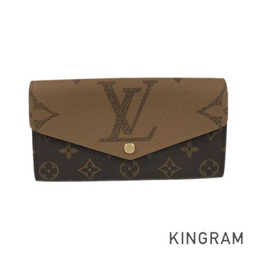 LOUIS VUITTON Monogram Giant Reverse Portefeiulle Sarah M80726 Long wallet Folding cover lid