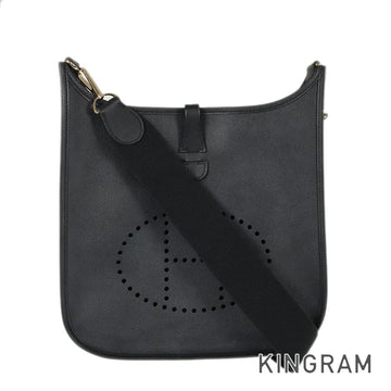 HERMES Evelyn 2 PM ?I engraved 2012 Gold Hardware Shoulder Bag