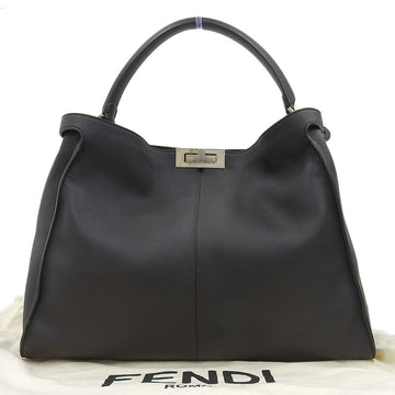 Fendi Peekaboo X-Lite Leather Handbag