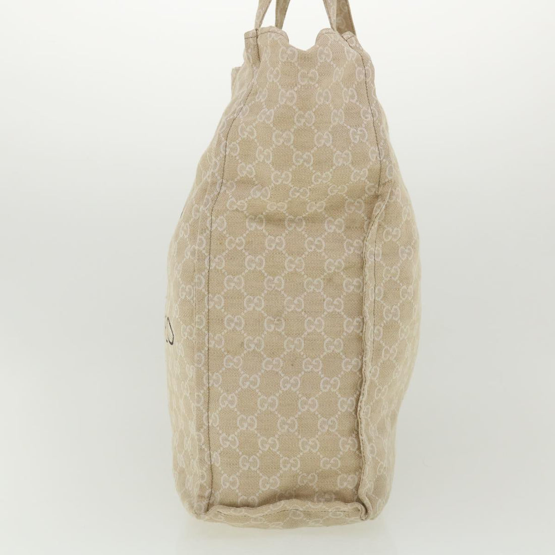 GUCCI GG Canvas Tote Bag Beige 283411  tp616
