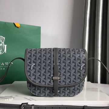 BELVEDERE PM BAG 21CM GREY CANVAS House Of Sarah