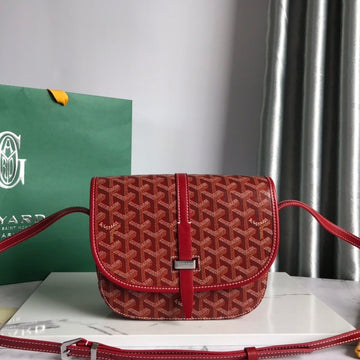 BELVEDERE PM BAG 21CM RED CANVAS House Of Sarah