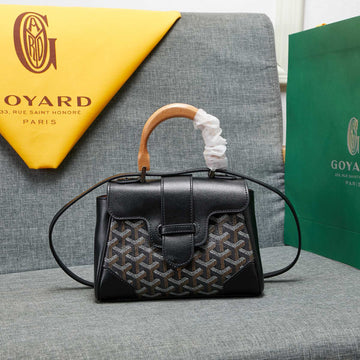 SAIGON SOUPLE MINI BAG BLACK CANVAS House Of Sarah Bags
