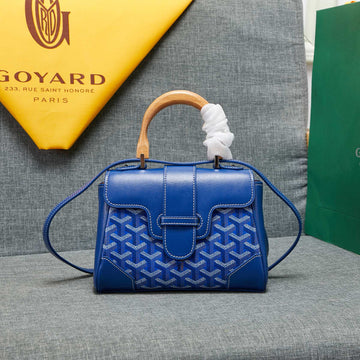 SAIGON SOUPLE MINI BAG BLUE CANVAS by House Of Sarah