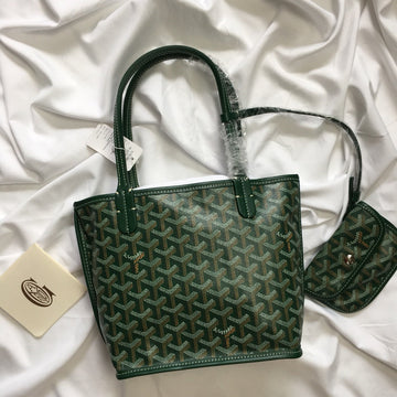 MINI HOBO BOHEME 38CM GREEN CANVAS House Of Sarah