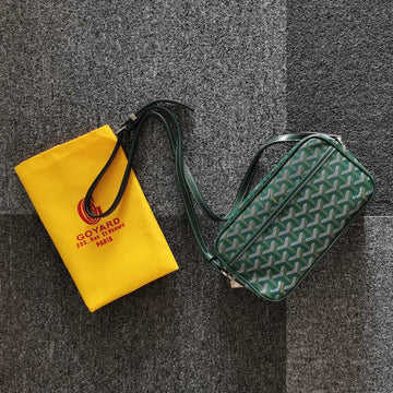 CAP-VERT PM BAG 23X8X14CM GREEN CANVAS House Of Sarah Bags