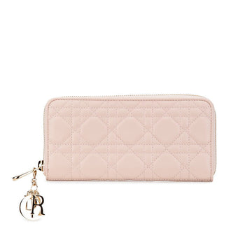 Dior Cannage Leather Long Wallet